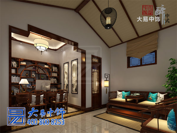 簡約辦公中式設計