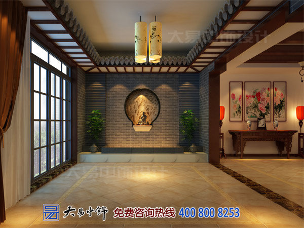 古典中式設計茶樓以純色醇香設計為元素構建